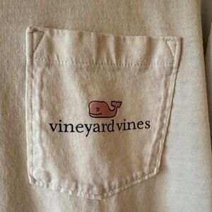 Vineyard Vines Light Gray Long Sleeve Tee